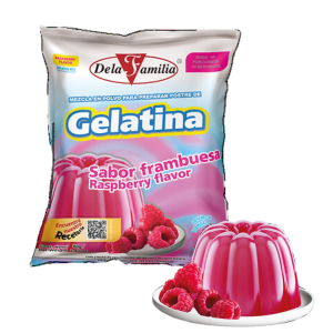 gelatina frambuesa delafamiália 