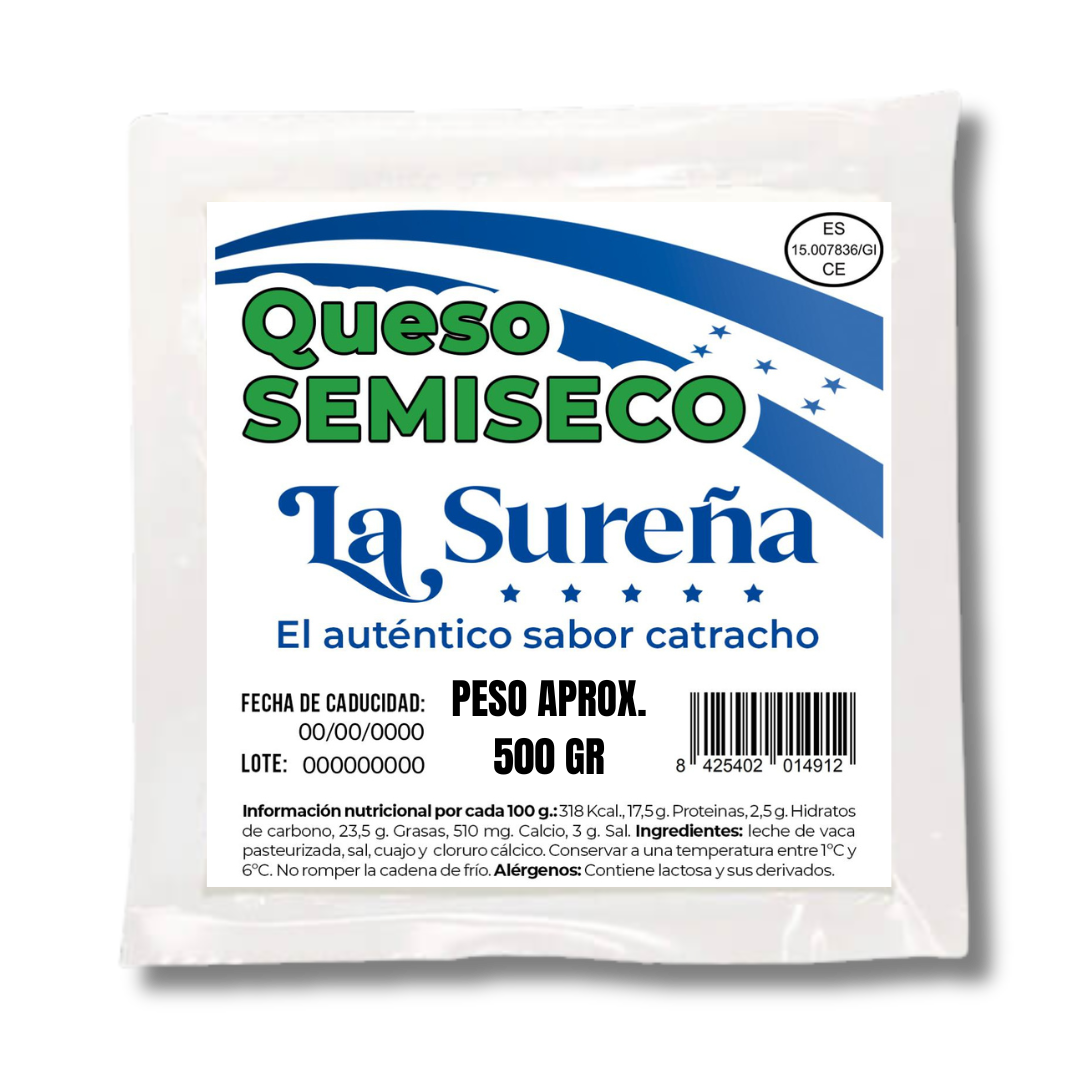 queso semi seco 500g